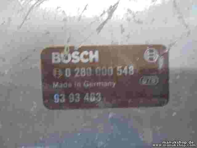 Motorsteuergerät Saab 9000 1987 9393463 93 93 463 BOSCH 0280000548 0 280 000 548