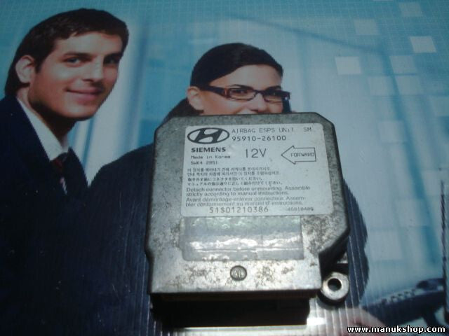 Airbagsensor Airbagsteuergerät Hyundai Santa Fe 9591026100 95910-26100 5WK42951