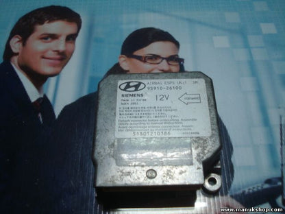 Airbagsensor Airbagsteuergerät Hyundai Santa Fe 9591026100 95910-26100 5WK42951