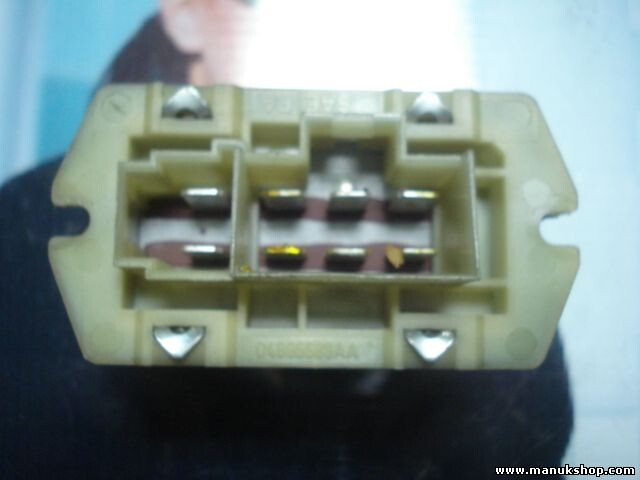Widerstand Heizung Chrysler Voyager 2001-2007 04885583AA 0 488 558 3AA
