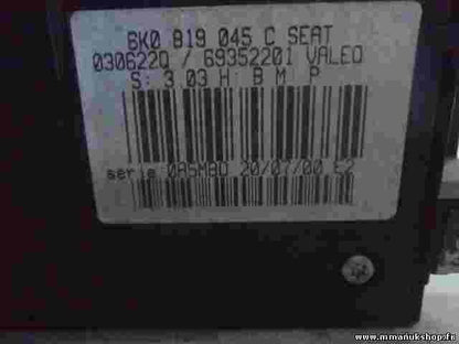 Heizungsbedienteil schalter Seat Ibiza 6K 6K0819045C 6KO819045C 030622Q 69352201