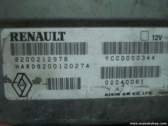 Getriebesteuerung Renault 8200 212 978 8200212978 8200 120 274 8200120274