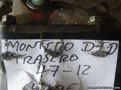 Differential hinten Hinterachsgetriebe Mitsubishi Pajero E34D 7.5 2P piñón 47/12