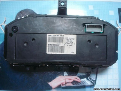 Kombiinstrument Tacho Renault Megane II 2002-2009 8200364027F 8200364027 F