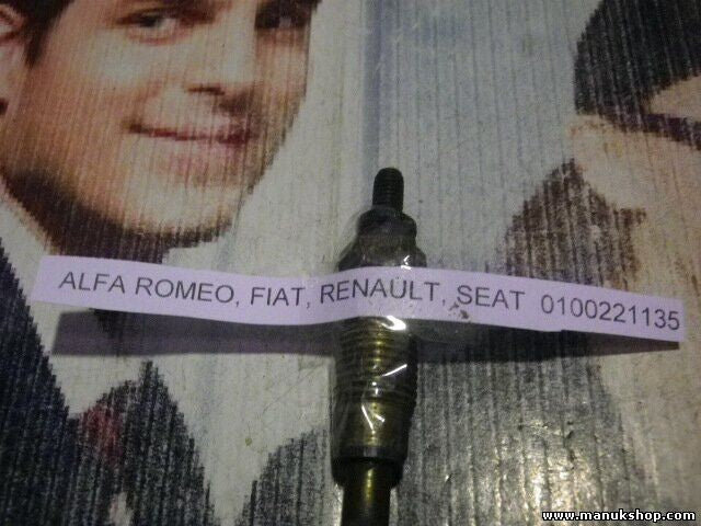 Glühkerze Alfa Romeo Fiat Renault Seat 0100221135 0 100 221 135