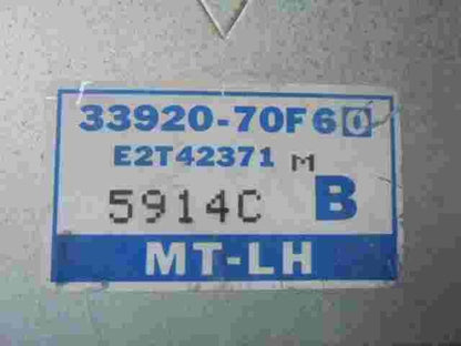 Motorsteuergerät  Suzuki Alto 3392070F60 33920-70F60 E2T42371 MT-LH