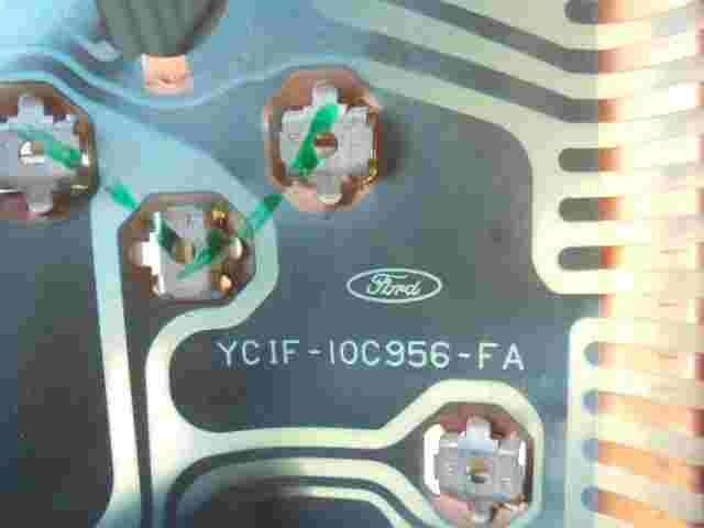 Diagramm des Tachometers Ford Transit 2,0TD VISTEON YC1F10849PB YCIF10C956FA