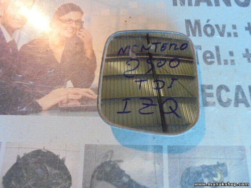 Glas elektrische außenspiegel links Mitsubishi Pajero Montero TDI R1400 3690 L