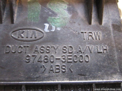 Lüftungsdüse Kia Sorento JC 2.5 974803E000 97480-3E000 97480 3E000 LH