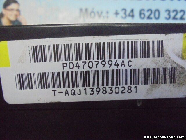 Sicherungskasten Chrysler Grand Voyager P04707994AC 04707994AC TAQJ139830281