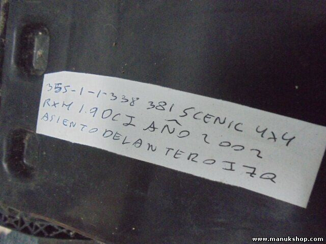 Sitzschiene Sitz Schiene Führung vorne links Renault Scenic Rx4 5146537