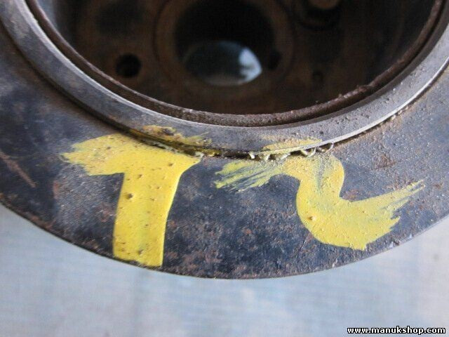 Kurbelwellen-Riemenscheibe Terrano TD27 WD21 Maverick 1230343G02 1230343G01