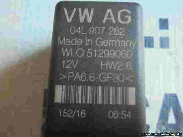 Glühzeitsteuergerät Vorglührelais Touran Golf VII Skoda‎ Seat 511 04L907282