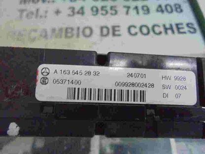 Sicherungskasten Mercedes-Benz ML Class W163 A1635452832 LK 05371400 05 3714 00