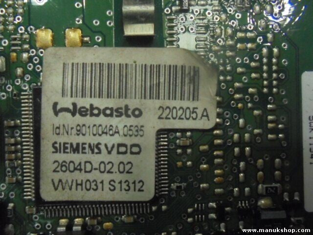 Standheizung  VW 9010046A 2604D0202 VWH031 S1312 220205 A 04D 6599262110_2