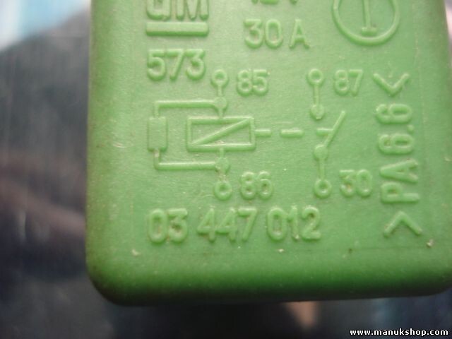 Relais Opel Astra Corsa Vectra Omega 03447012 03 447 012