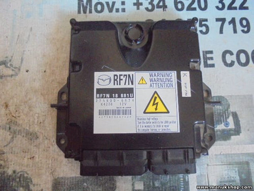 Motorsteuergerät Mazda 5 RF7N18881U 275800-6674 2758006674