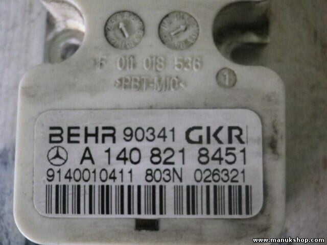 Widerstand Heizung Mercedes 600 SE SEL W140 A1408218451 9140010411 803N BEHR