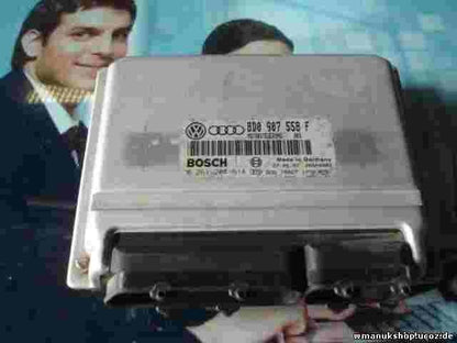 Motorsteuergerät Volkswagen Passat 3B 8D0907558F 8DO907558F D03 BOSCH 0261204614