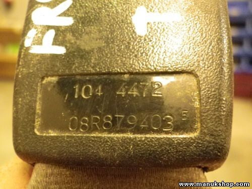 Gurtschloss Gurtschnapper hinten mittel Opel Frontera 08R879403 104 4472 1044472