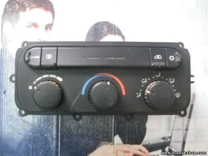 Klimabedienteil Chrysler Voyager 05005001AF A 05005001AFA HAA GFA 001AF