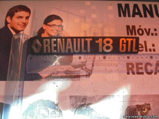 Emblem Logo RENAULT 18 GTL