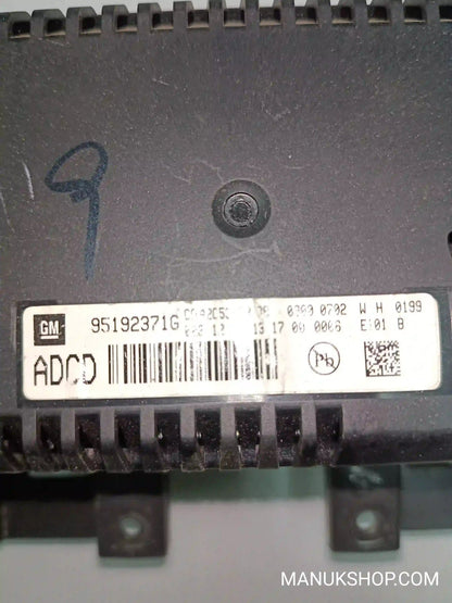 Bordcomputer Chevrolet Orlando 95192371G ADCD A2C53408738