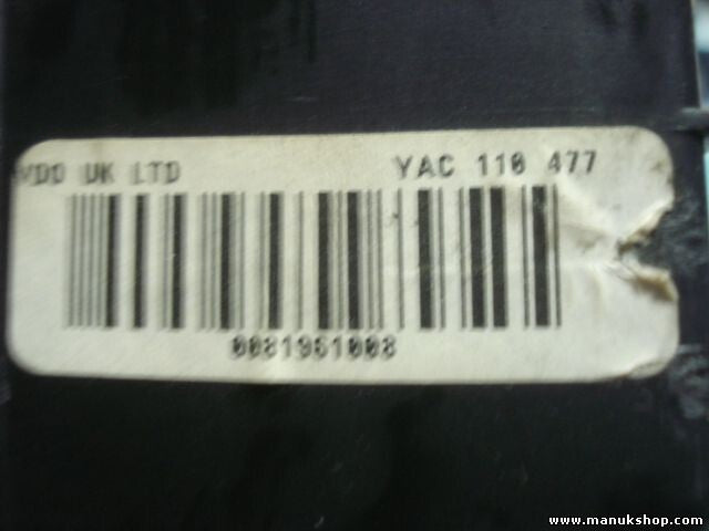 Kombiinstrument Tacho Rover 75 110008878016 YAC110477