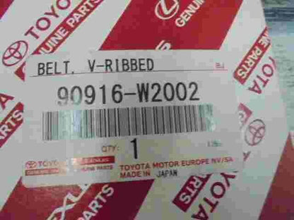 V-Ribbed Belt  Toyota Aygo Yaris 90916W2002 90916-W2002