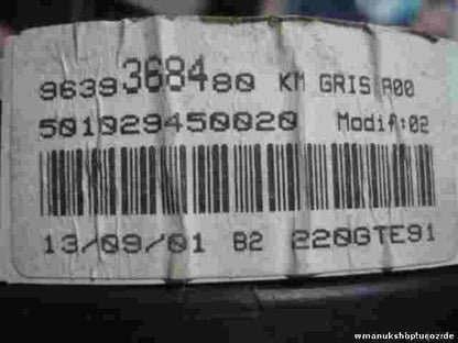 Kombiinstrument Tacho Citroen Berlingo Peugeot Partner 9639368480 501029450020