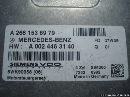 Motorsteuergerät Mercedes B W245 T245 A2661538979 2661538979 5WK90958