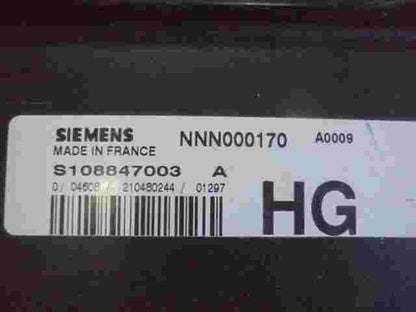 Motorsteuergerät Rover 75 400 HG NNN000170 SIEMENS S108847003A S108847003 A