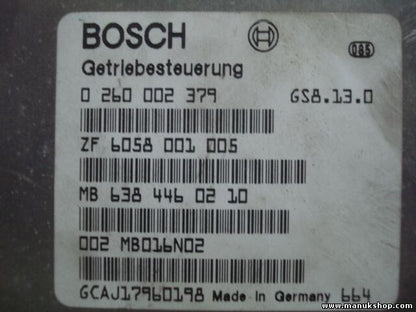 Getriebesteuergerät Mercedes-Benz Viano 1997 6384460210 0260002 ZF6058001005