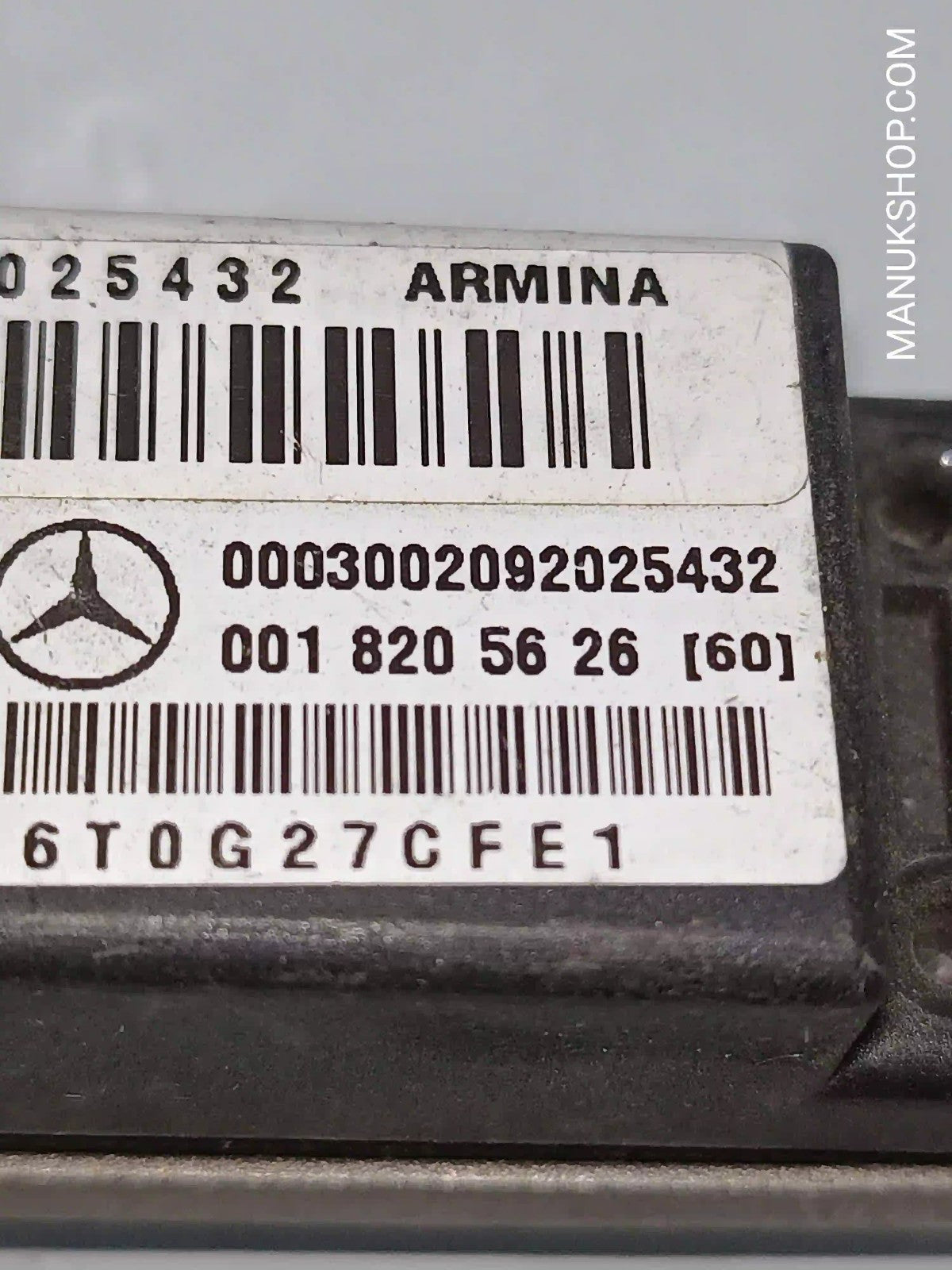 Airbagsensor Airbagsteuergerät Mercedes-Benz W210 0018205626 (60)  A6T0G27CFE1