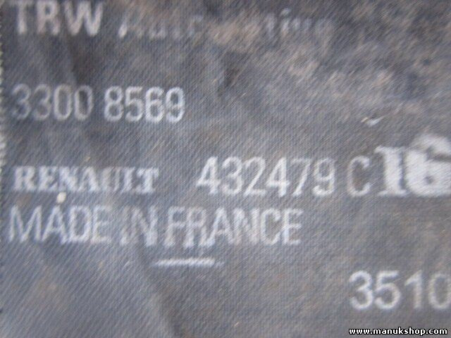Sicherheitsgurt Gurt Renault Scenic I JA TRW 33008569 3300 8569 432479C 3510
