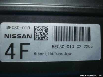 Motorsteuergerät Nissan Primera P12 HITACHI MEC30010C22205 MEC30010C22716