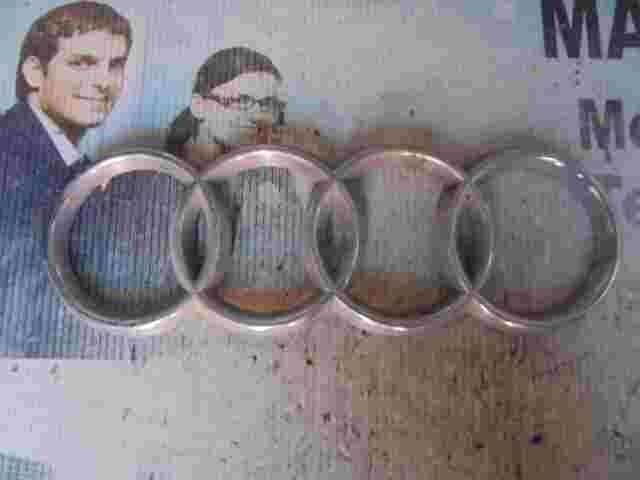 Emblem Logo hinten Audi 100 893853605 893 853 605 26 cm