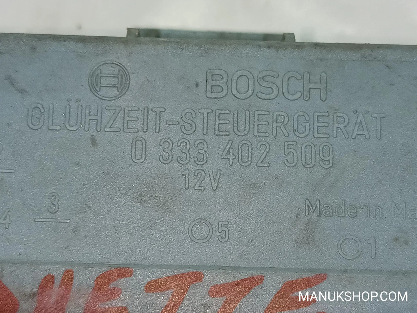 Glühzeitsteuergerät Vorglührelais  Peugeot Citroen 0333402509 0 333 402 509 12V