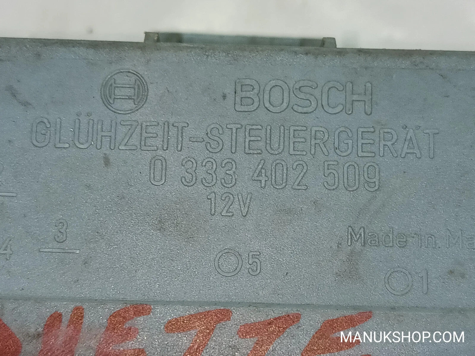 Glühzeitsteuergerät Vorglührelais  Peugeot Citroen 0333402509 0 333 402 509 12V