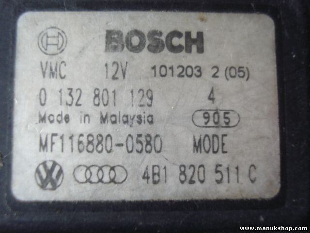 Stellmotor Heizung VW Volkswagen Audi A6 4B1820511C BOSCH 0132801129