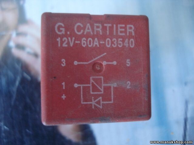Relais Peugeot Citroen G. CARTIER 12V-60A-03540 7700844682A