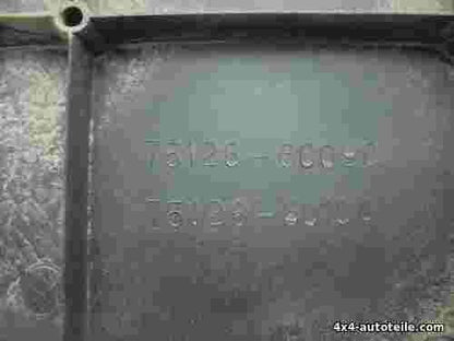 Kennzeichen Abdeckung Heckklappe Toyota Land Cruiser 7512660090 7512660100