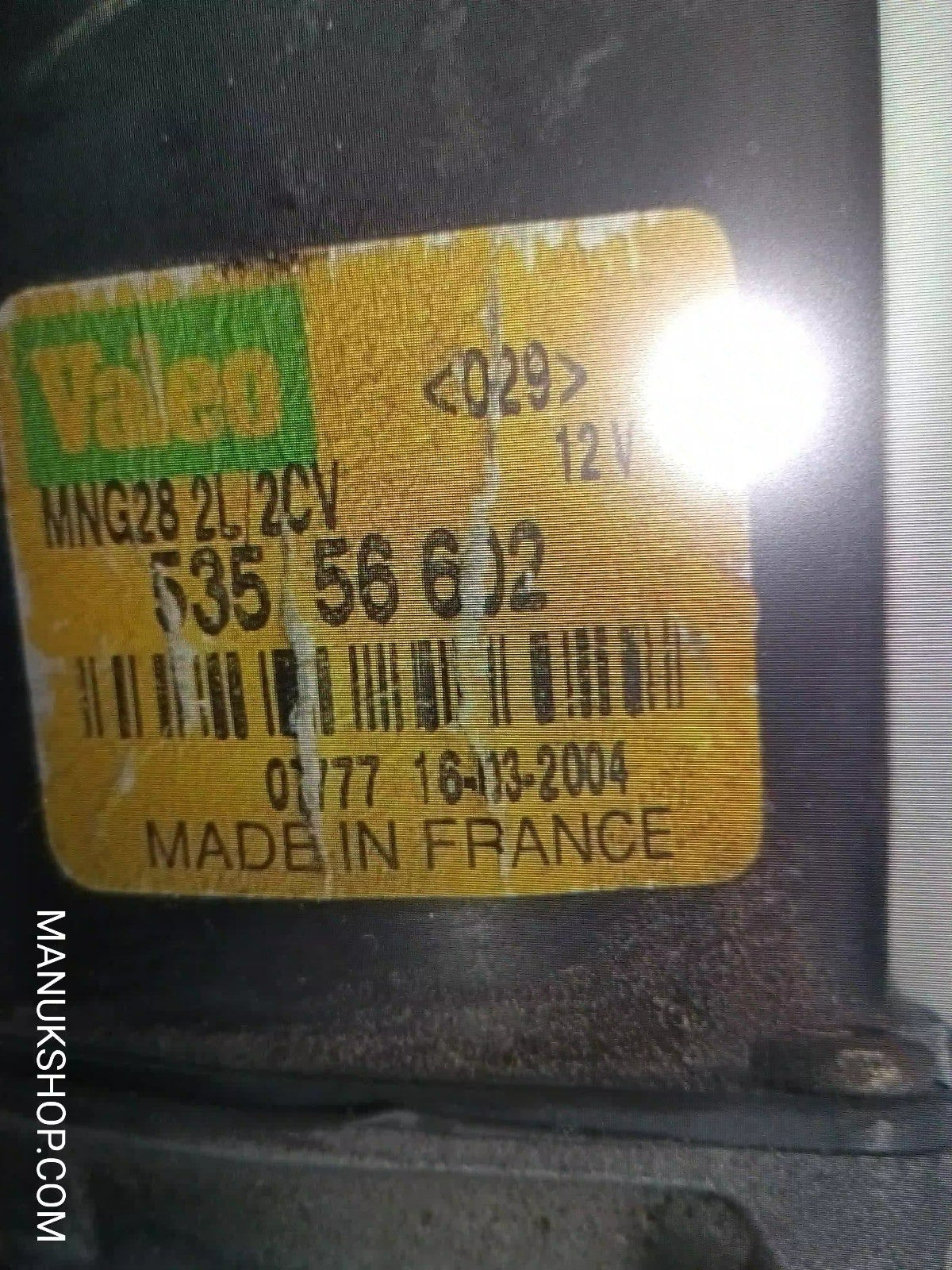 Wischermotor Renault Megane 53556602 535 56 602 Valeo 53630147 MNG28 2L 2CV