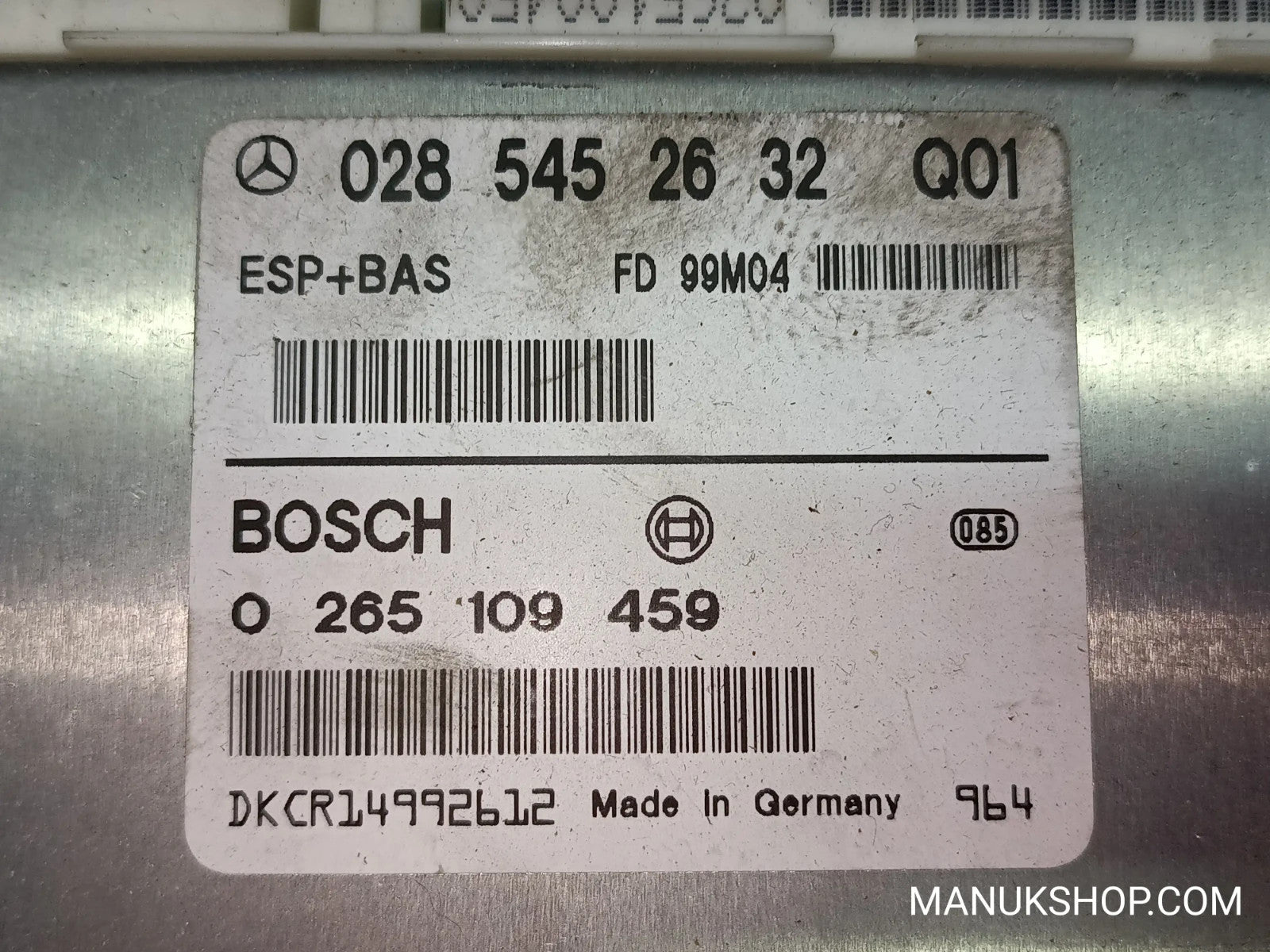 Steuergerät Mercedes-Benz E 0285452632 FD99M04 BOSCH 0265109459 0 265 109 459