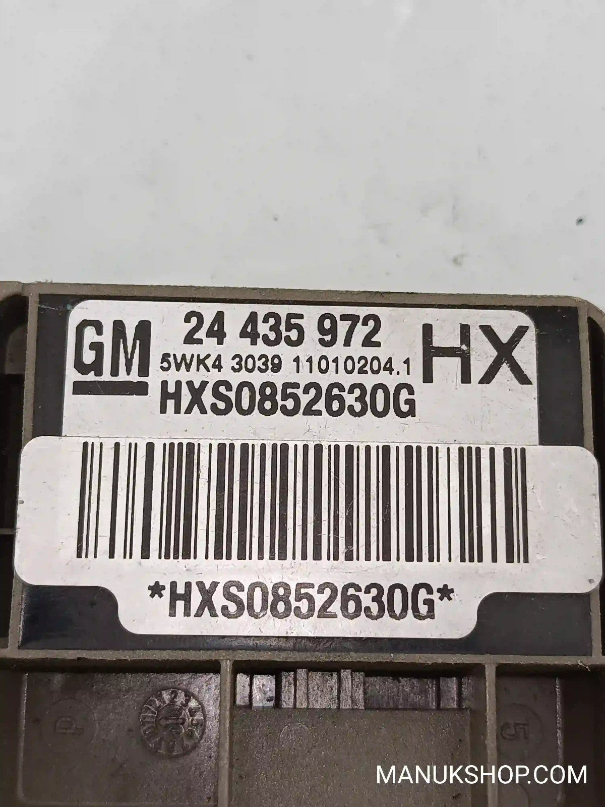 Airbagsensor Airbagsteuergerät Opel Vectra B 24435972 24 435 972 5WK43039