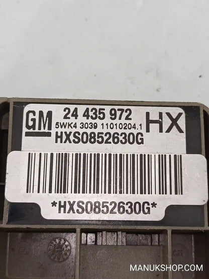 Airbagsensor Airbagsteuergerät Opel Vectra B 24435972 24 435 972 5WK43039