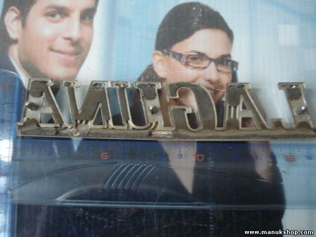 Emblem Logo hinten RENAULT LAGUNA 16 cm.