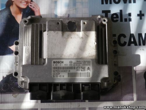 Motorsteuergerät Peugeot 307 1,6 9655943580 9653958980 BOSCH 0281011863