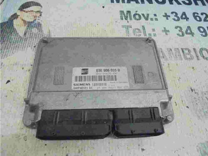 Motorsteuergerät Seat Ibiza Cordoba 03E906033D 03E 906 033 D SIEMENS 5WP4012104