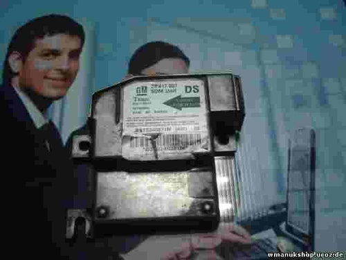 Airbagsensor Airbagsteuergerät Opel Corsa 24417007 DS 24417007DS TEMIC 327963935